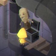 Бабушка как игрушка из Шкатулки в Very Little Nightmares.