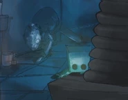 The Chained Resident lurking behind Mono.