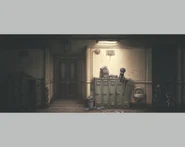 Концепт-арт Хулиганов в коридоре Школы.