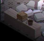 Предположительно музыкальная шкатулка в её спальне