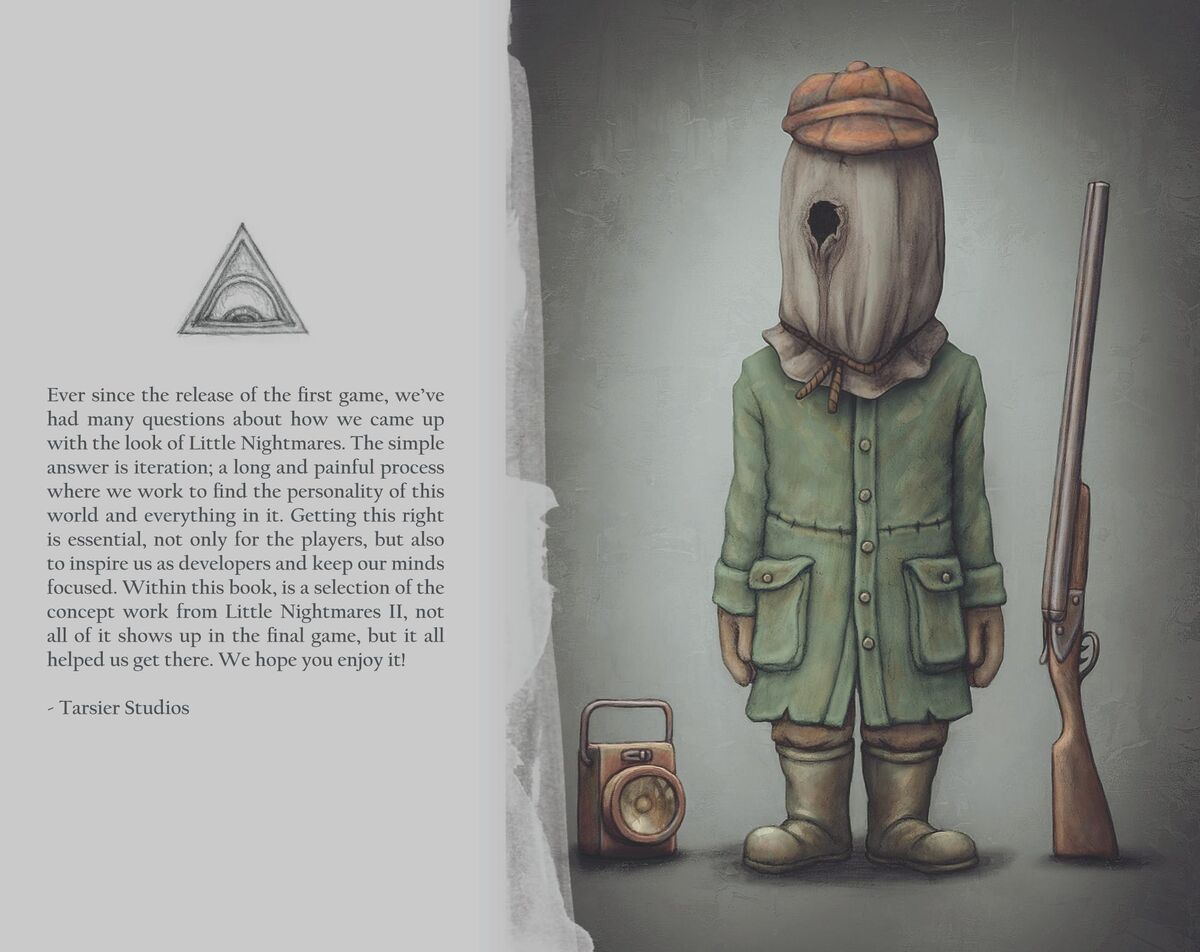 Barber as a game model from Little nightmares 2 artbook. : r/ LittleNightmares