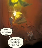 Myra and Marion investigating Hush's room.