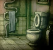 Portrait of the toilet.