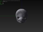 The first mask, shown in the game files.