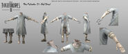 The Patient 1 model sheet. Author - The CreatorsEyes.