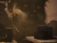 Младенец-Монстр в руинах Некрополя. Ранняя версия.