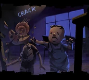 Толстый ребёнок убил Хулигана, ударив леденцом по его голове.