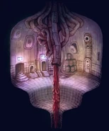 Концепт-арт мясорубки.