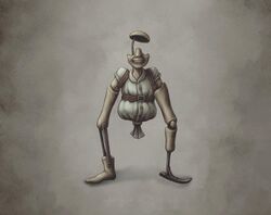 Barber as a game model from Little nightmares 2 artbook. : r/ LittleNightmares