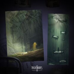 Mono little nightmares 2 Friki Sheep - Illustrations ART street