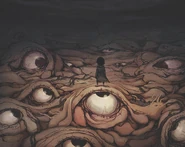 Концепт-арт стен из плоти.