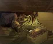 Myra finds a doll of the Ferryman.