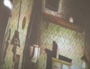 Six holding onto a lever in the Janitor's lair.