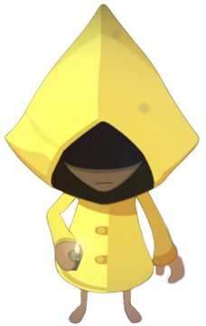 The yellow cheap coat