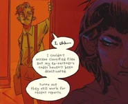 Marion's ex-partner's codes haven't been deactivated.