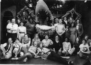 1982 Little Shop of Horrors cast photo