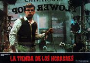 Little Shop of Horrors Spanish Lobby Card 01 Rick Moranis