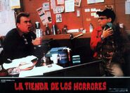 Little Shop of Horrors Spanish Lobby Card 09 John Candy & Rick Moranis