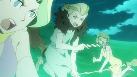 Daryl, Maril, and Merrill baffled by how Diana and Akko outmaneuvered their spell LWA 20