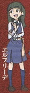 Elfriede seen in page 125 of Little Witch Academia Chronicles
