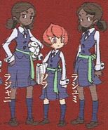 Rajani and Rashmi seen in page 125 of Little Witch Academia Chronicles