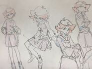 Amanda drawings by animator Kai Ikarashi