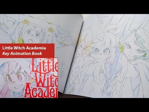 アート・デザイン・音楽 Little Witch Academia KEY ANIMATION BOOK