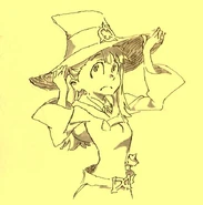 Akko pencil drawing made by Takafumi Hori (堀剛史) @porigoshi on February 9, 2013