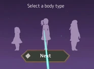 Body Type Selection