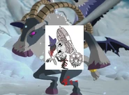 An image depicting Ghost Witch sketch extracted from game files