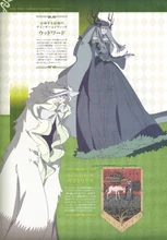 Woodward and Beatrix as seen in page 7 of Little Witch Academia Chronicles