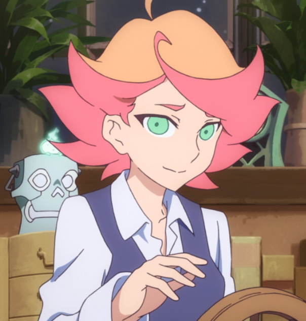 little-witch-academia-tv-anime-character-designs-lotte-yanson  Little  witch academia characters, Little witch academy, Character design