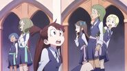 Akko being shocked by what just happened LWA 02