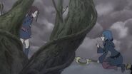 Akko argues with Ursula on top of Wagandea tree LWA 21