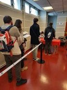 Image of autograph session from Yoh Yoshinari and Naoko Tsutsumi in Jonetsu 666 event on May 4, 2024 1.jpg (442 KB) Image of autograph session from Yoh Yoshinari and Naoko Tsutsumi in Jonetsu 666 event on May 4, 2024