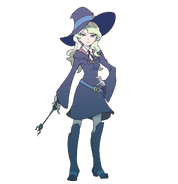 Diana's character portrait in Little Witch Academia: Chamber of Time