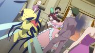 Akko continues the chase for Cupid Bee into Hanbridge Manor LWA 10