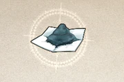 Ashes left behind by a phoenix