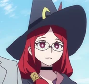Chariot smiling at Akko.