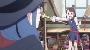 Akko tells Ursula about Shiny Rod being originally used by Shiny Chariot LWA 03