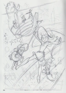 Messy pencil doodle of the 1st key-visual for Little Witch Academia The Enchanted Parade done by Yoh Yoshinari (吉成曜) from his artbook - The Art of Yoh Yoshinari Illustrations.jpg (102 KB) Messy pencil doodle of the 1st key-visual for Little Witch Academia The Enchanted Parade done by Yoh Yoshinari (吉成曜) from his artbook - The Art of Yoh Yoshinari Illustrations