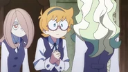 Worried Lotte and Sucy with Diana LWA