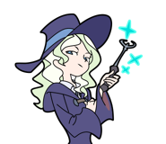 LINE Sticker depicting Diana