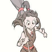 Akko doodle by Takafumi Hori (堀剛史) @porigoshi posted on his Instagram in 2016