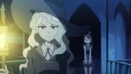 Akko catches up with Diana to ask her whether she indeed intended to drop out from Luna Nova LWA 19