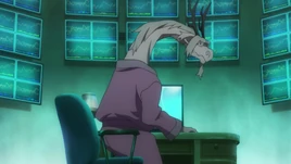 Fafnir gives Akko one last look as she and the others departed back to Luna Nova LWA 05