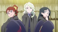 Mocking Lotte and Sucy in "".