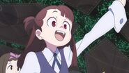 Akko asks Croix whether she was the one who developed Magitronic system