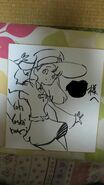 A sketch of Akko by Yoh Yoshinari