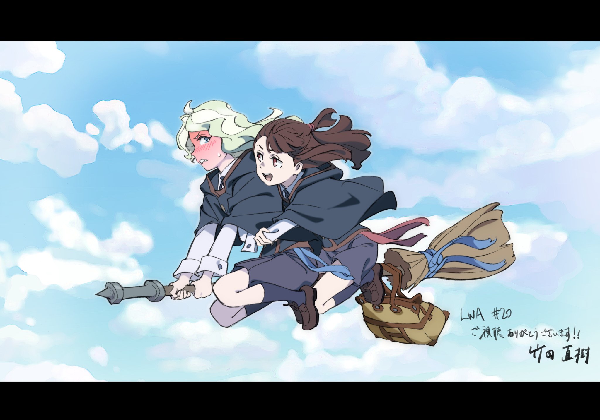 Amazing LWA Fan-animation to the Gundam Seed Destiny Intro :  r/LittleWitchAcademia